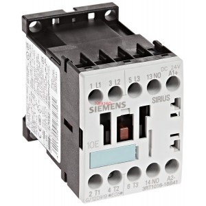 3RT1016-1BB41 SIEMENS Контактор 9A 3NO/1NO, бобина 24V DC