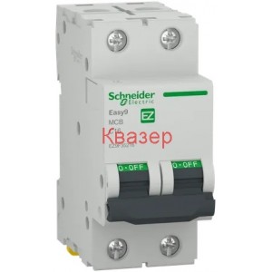 Автоматичен прекъсвач EZ9F35216 Easy9 XP 2P C 16A MCB SCHNEIDER ELECTRIC