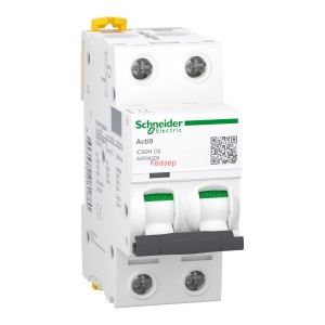 Автоматичен прекъсвач A9F84206 Acti9 iC60H 2P C 6A MCB SCHNEIDER ELECTRIC