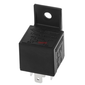 Реле автомобилно 4120, контакти SPDT 40A, бобина 12V DC