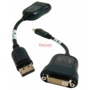 Адаптер мъжки DisplayPort - DVI-D (24+1) женски HP HPK-48409-001(A)