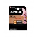 Алкална батерия DURACELL 1.5V AAAA LR61- 2бр