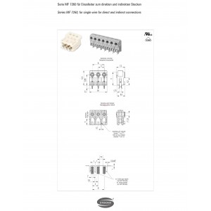 STOCKO 7260-003-041-960-000-00-G 3P 5mm ECO-TRONIC pro IDC housings