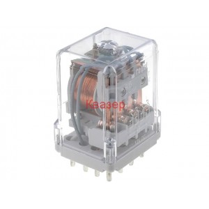 Реле R15 бобина 42VDC 10A 4PDT RELPOL