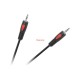 кабел стерео жак 3.5мм (мъжки) - стерео жак 3.5мм (мъжки) 5м Cabletech eco-line