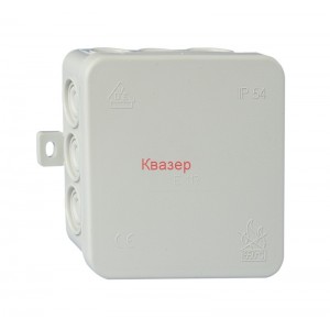 Разклонителна кутия 85x85xd40mm,PP+PE,с уплътнения,IP54	
