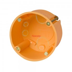 Конзола за гипсокартон Ø68/d47mm, оранжева, PP