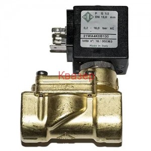 21WA4K0B130 24V DC електромагнитен вентил G1/2 0.2-16 bar
