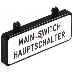 Main switch Hauptschalter