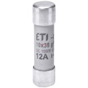 Предпазител 1000V DC за фотоволтаични панели ETI POLAM 002625106 CH 10x38mm gPV 12А