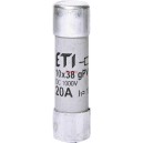 Предпазител 1000V DC за фотоволтаични панели ETI POLAM 002625108 CH 10x38mm gPV 20А