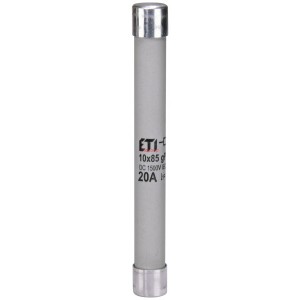 Предпазител 1000V DC за фотоволтаични панели ETI POLAM 002626234 CH 10x85mm gPV 20А