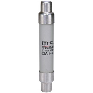 Предпазител 1000V DC за фотоволтаични панели ETI POLAM 002626239 CH 10/14x85mm gPV 40А
