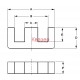 E13/7/4 феритно Е ядро