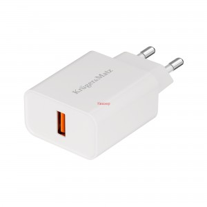Бързо зарядно устройство Kruger&Matz с функция Qualcomm Quick Charge 3.0