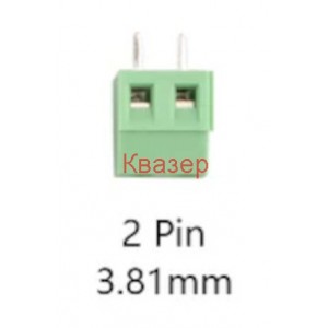 КЛЕМА MTB0200T 2pin pitch 3.81mm SAURO