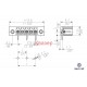КЛЕМА CTM049V9 4pin pitch 7mm SAURO