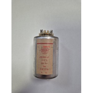 220 000pF 220nF 250V ±2% Koweg