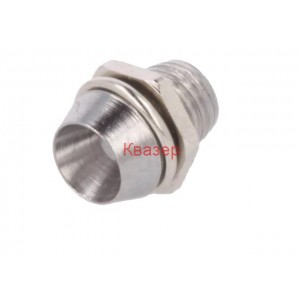 Клипс за светодиод / Държач за LED, 3mm, хром, OPTOSUPPLY