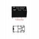 Реле TDS 0502L бобина 5V DC, DPDT