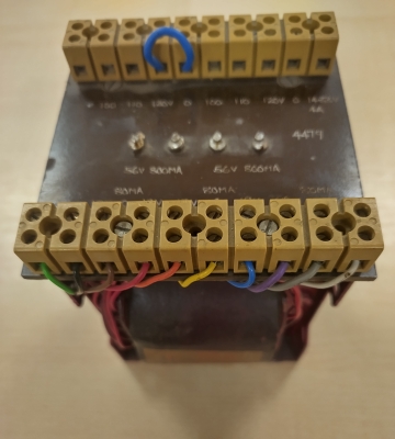 трансформатор MAJESTIC U1:2x110V, U2 1x120v