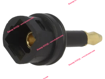 АДАПТОРЕН ПРЕХОДНИК miniToslink M - Toslink F (мъжки мини - женски за оптичен кабел)