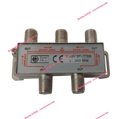 СПЛИТЕР FC-4SPLT-ST 4WAY 5-2400MHz