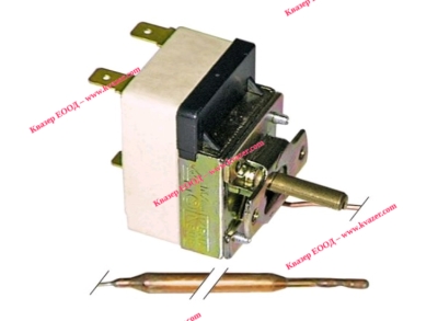 Капилярен термостат Cewal 30° - 90°C, SPDT 16A 250VAC, ф6mm 1600mm