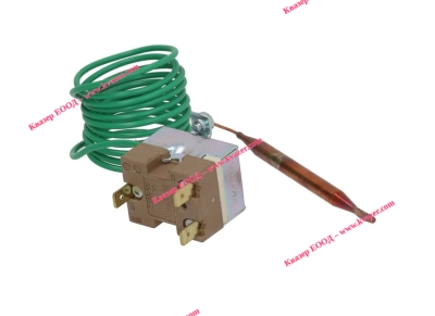 Капилярен термостат CAMPINI TY95 0° - 90°C, SPDT 16A 250VAC, ф6mm 600mm