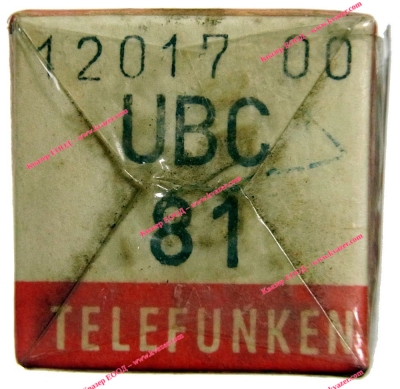 Лампа UBC81 TELEFUNKEN