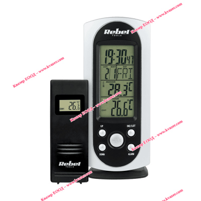 Безжична метеорологична станция с външен сензор Rebel