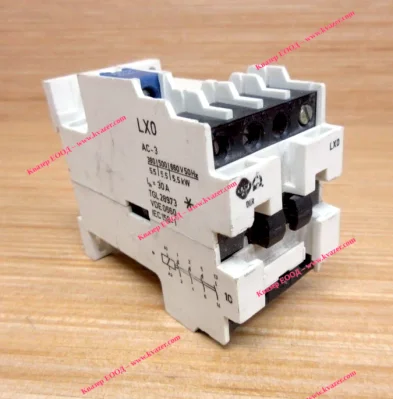 Контактор LX0.04 9A,110V=, 380V/4kW +SX 2но2нз 1.5А EAW