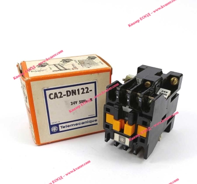 КОНТАКТОР  Telemecanique CA2DN122 бобина 24V 50Hz, 2NO+2NC 10A