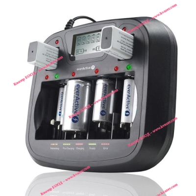 Зарядно у-во Universal Charger NIMH R6,03,14,20,22 с микропроцесор NC900U EVERACTIVE