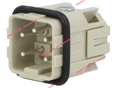 Конектор HARTING HDC контактна вложка мъжки 10A 250V 5PIN