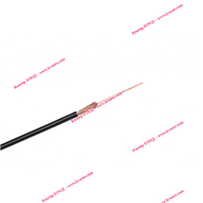 Коаксиален кабел RG174 50Ohm ЧЕРЕН