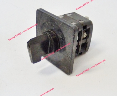 КЛЮЧ ПГП10-20 10A 380V с две секции, две положения 0-1 трифазен