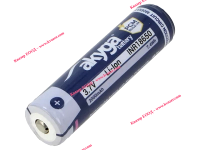 Акумулаторна батерия 18650 3.7V 2000mAh ф18.5x69.5mm AKYGA BATTERY