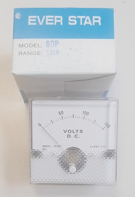 Волтметър EverStar, скала HP-80P 0-150V DC