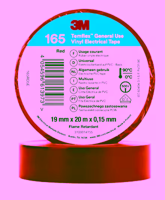 3M Изолирбанд Temflex 165 0.15mmX19mmX20m червен
