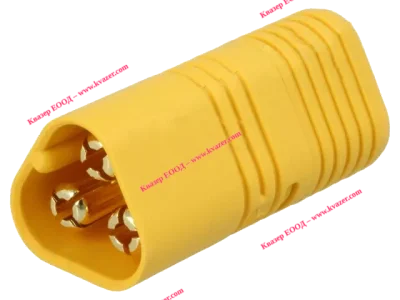 Захранваща букса DC мъжка 3pin MT60-M AMASS