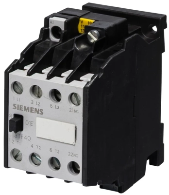 Контактор SIEMENS 3TF4001-0A 20A 4kW AC-3  бобина 220V AC