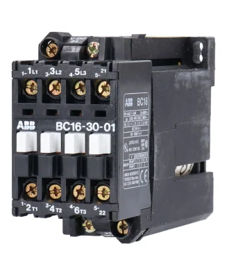 Контактор ABB BC16-30-01 / FPL1813001R0011 бобина 24V DC, AC3 7.5KW 