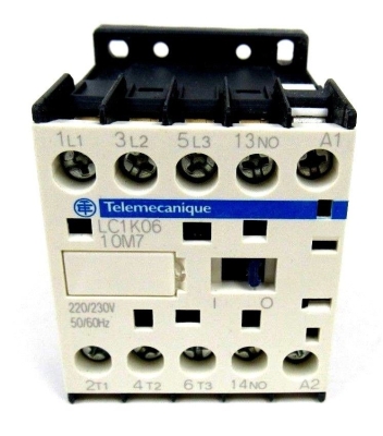 Контактор LC1K0610M7 Telemecanique 6A AC3 2.2KW 3NO/1NO, бобина 220V AC