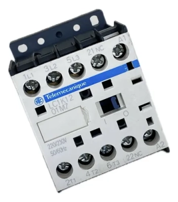 Контактор LC1K1201M7 Telemecanique 12A AC3 5.5KW 3NO/1NC, бобина 220V AC