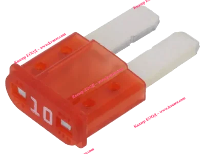 Автопредпазител 10A, 9.1mm / MICRO2 / MINI, LITTELFUSE 327010.UXS