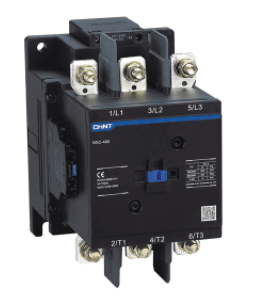 Контактор 160A 3P с бобина 230V, вградени 2 NO + 2 NC помощни контакти