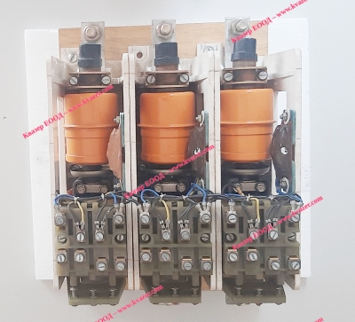 EVS250A Вакуумен контактор триполюсен 250A, бобина 220V AC 50Hz
