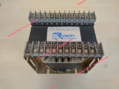 трансформатор RISATTI ITALY TIPO T9PAI 03 VA216  3х42V - 3x20-0-20V   