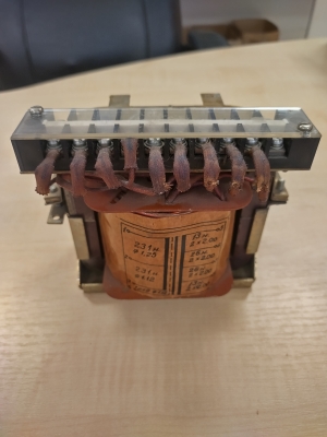 трансформатор ЕДНОФАЗЕН  220v 50-60hz 400VA